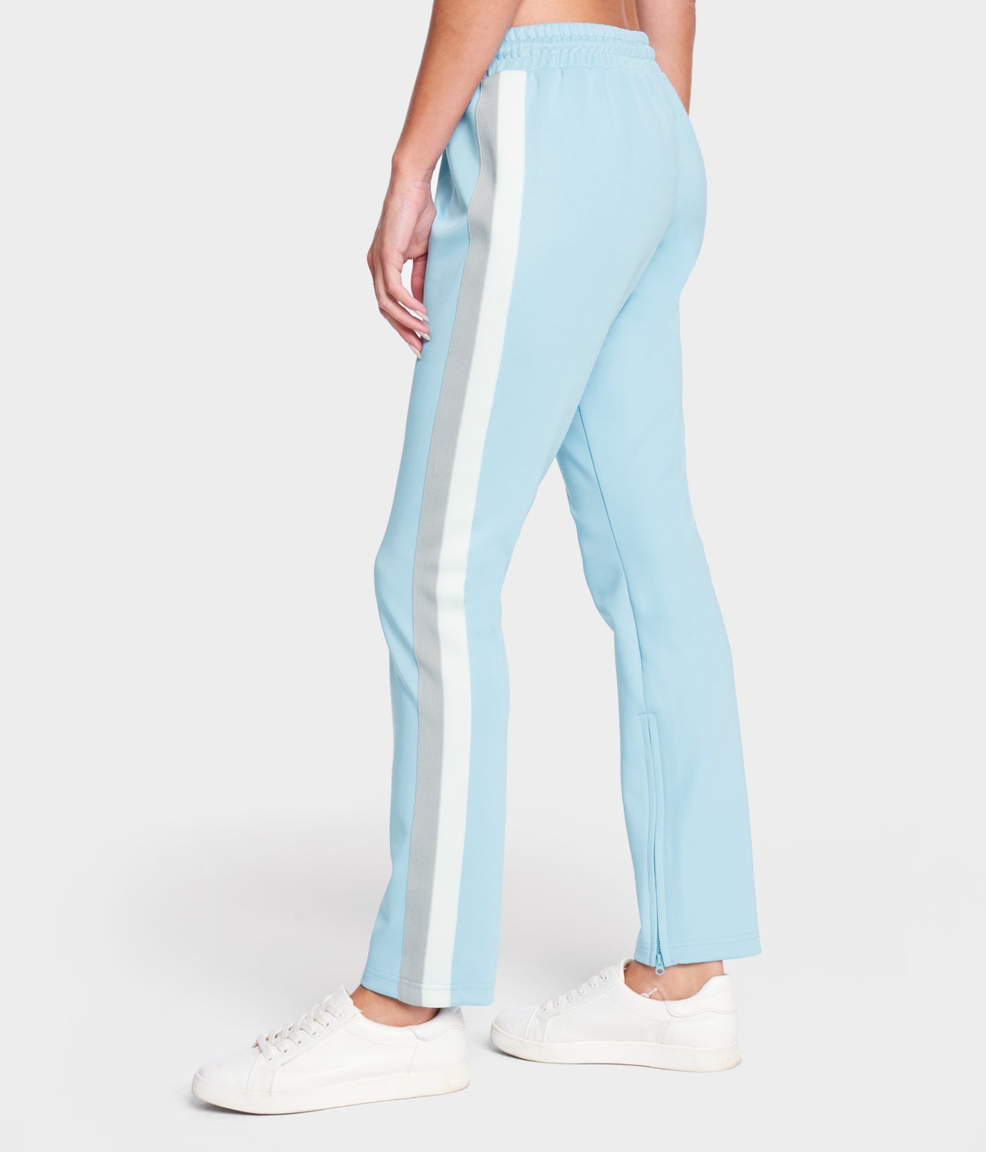 Off-White Light Blue Trackpants | INC STYLE